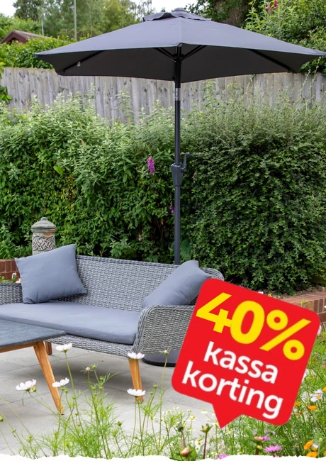 Parasols met korting